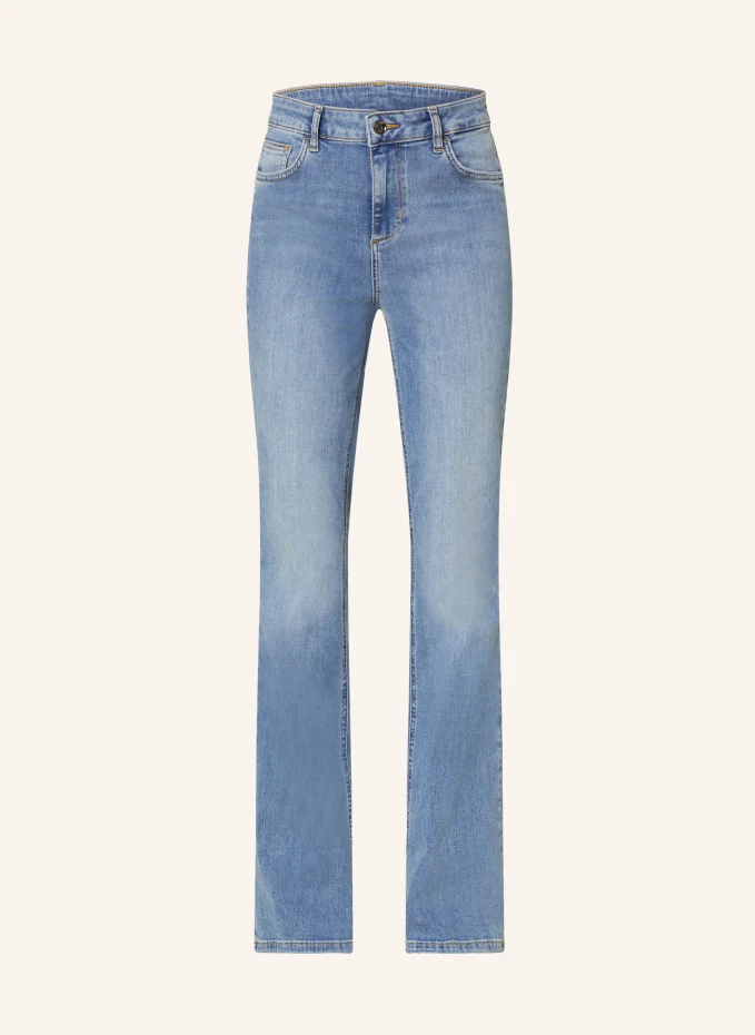 LIU JO Bootcut Jeans mit Schmucksteinen