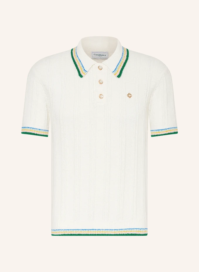 Casablanca Frottee-Poloshirt