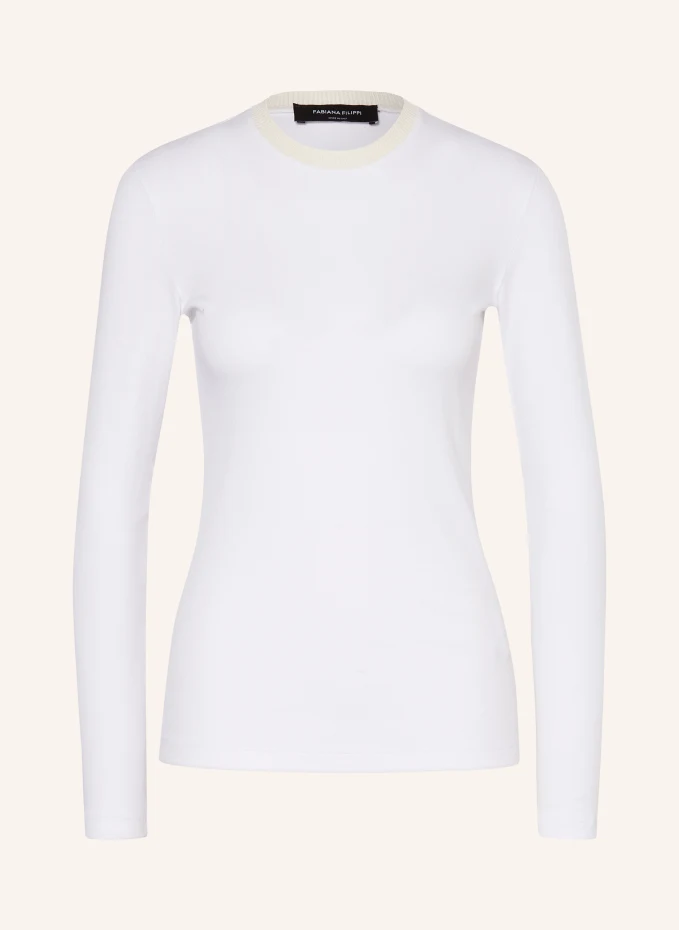 FABIANA FILIPPI Longsleeve mit Glitzergarn