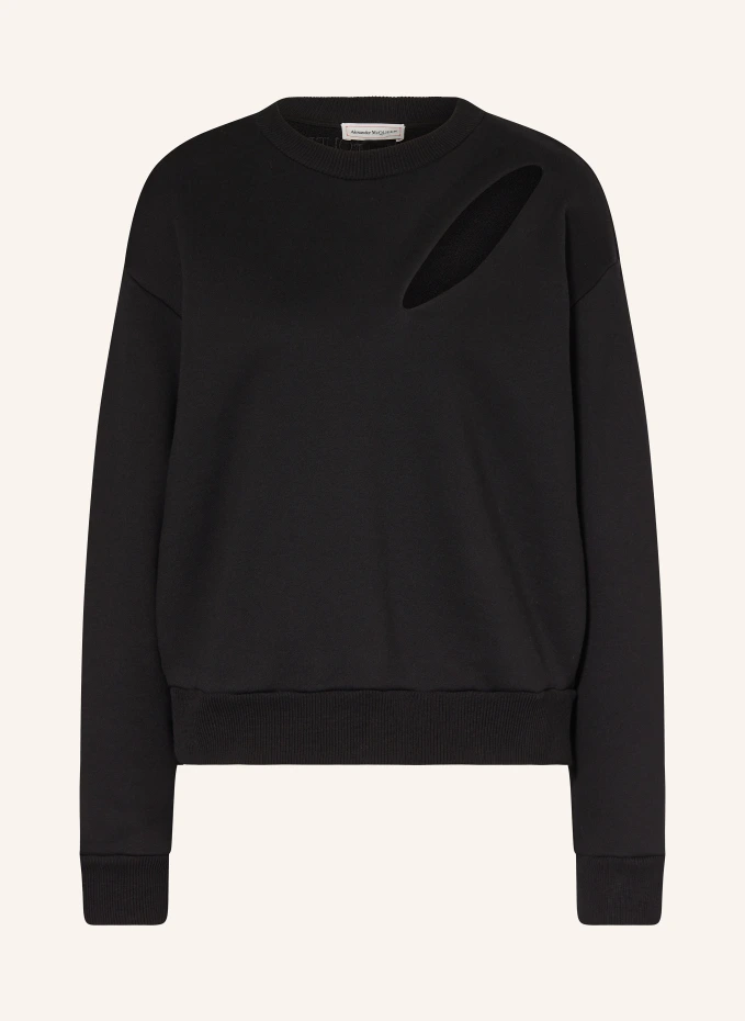 Alexander McQUEEN Sweatshirt mit Cut-out