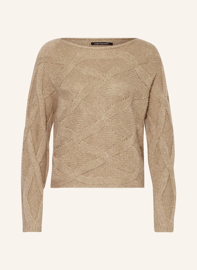 LUISA CERANO Pullover mit Glitzergarn