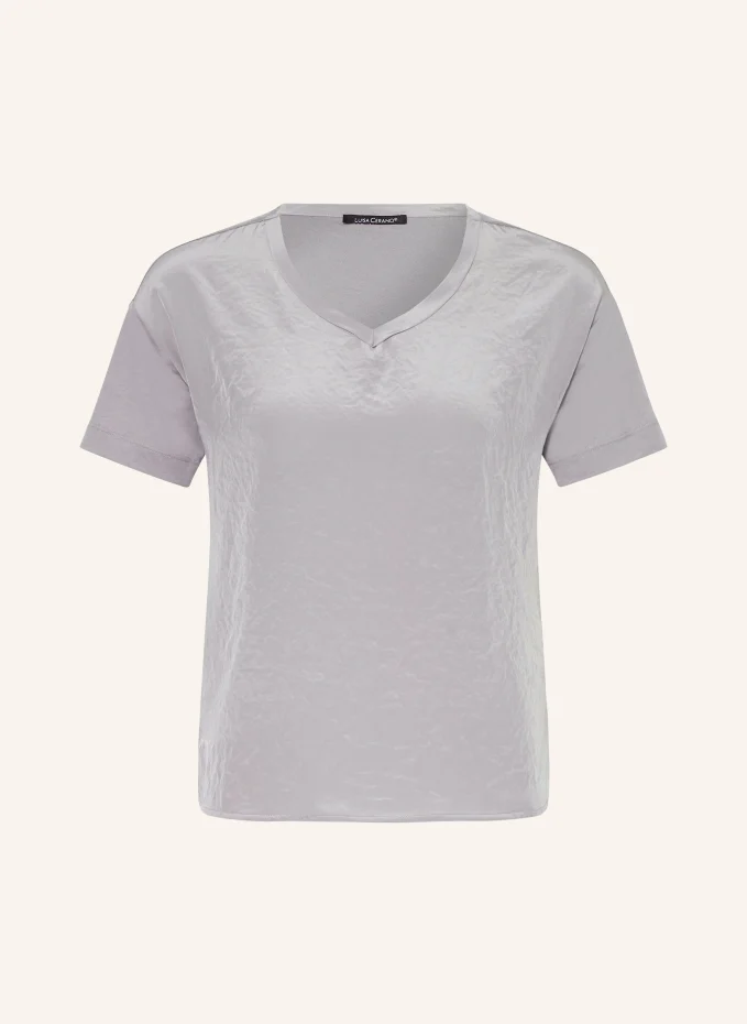 LUISA CERANO T-Shirt im Materialmix