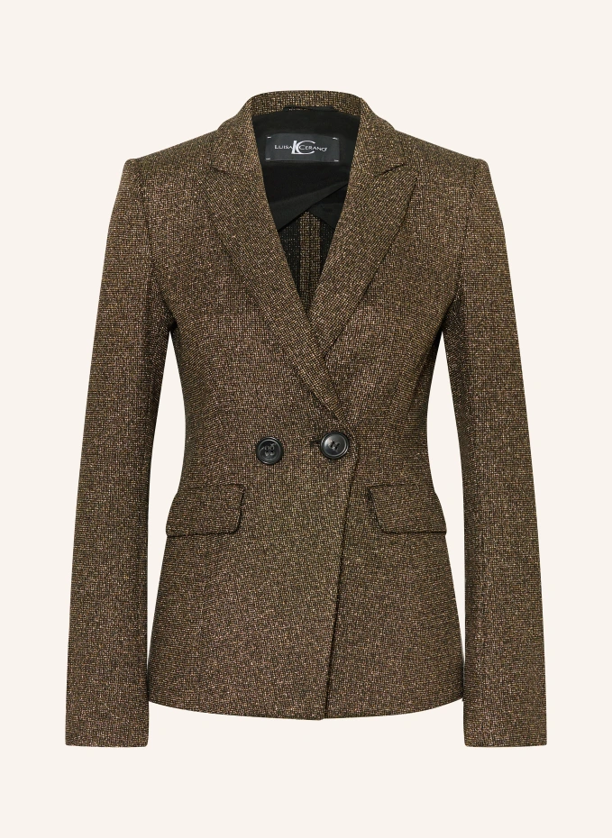 LUISA CERANO Blazer mit Glitzergarn