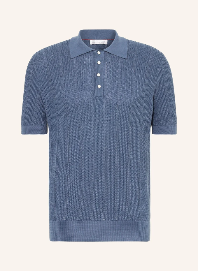 BRUNELLO CUCINELLI Strick-Poloshirt