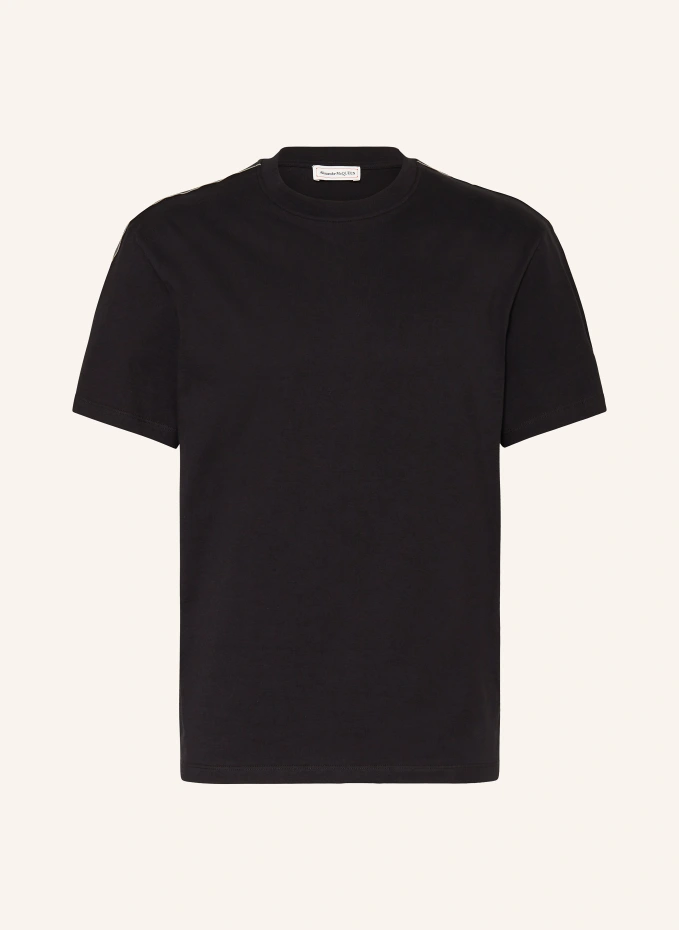 Alexander McQUEEN T-Shirt mit Galonstreifen