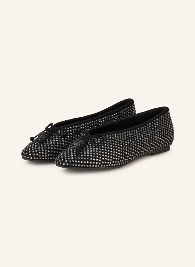 KURT GEIGER Ballerinas SLOANE EAGLE mit Schmucksteinen