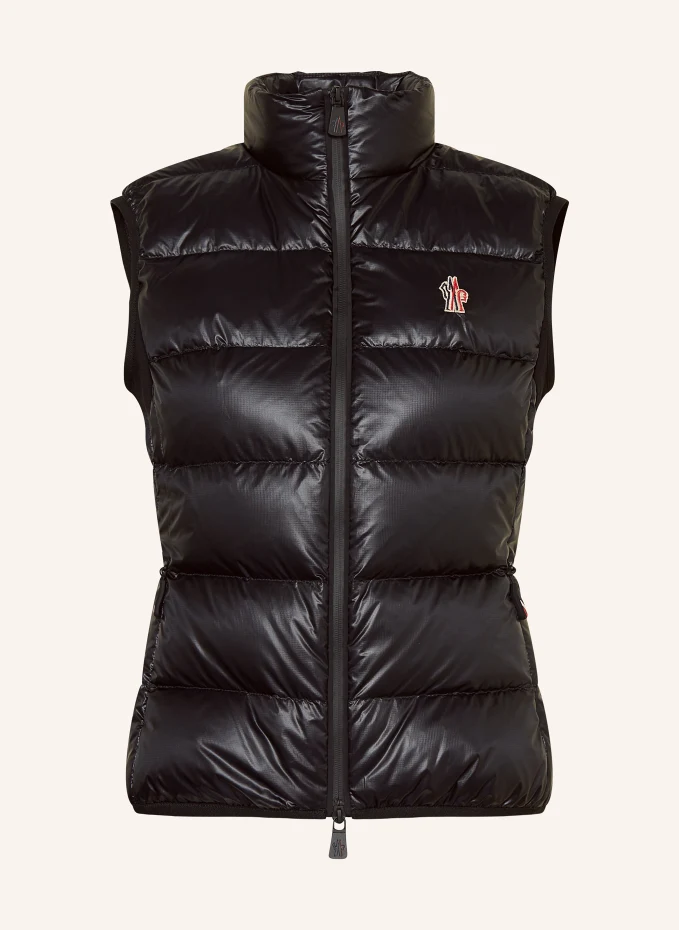 MONCLER GRENOBLE Daunenweste im Materialmix