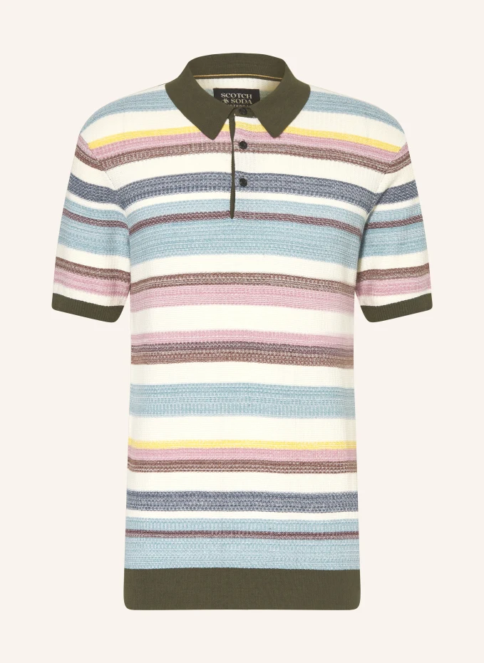 SCOTCH & SODA Strick-Poloshirt