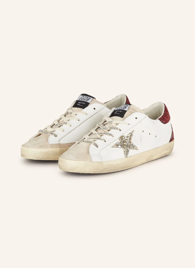 GOLDEN GOOSE Sneaker SUPER-STAR mit Pailletten