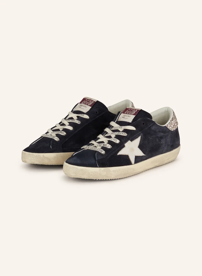 GOLDEN GOOSE Sneaker SUPER-STAR mit Pailletten