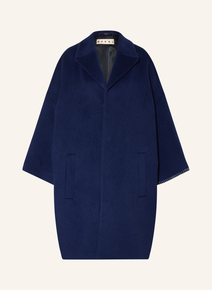 MARNI Oversized-Wollmantel mit 3/4-Arm