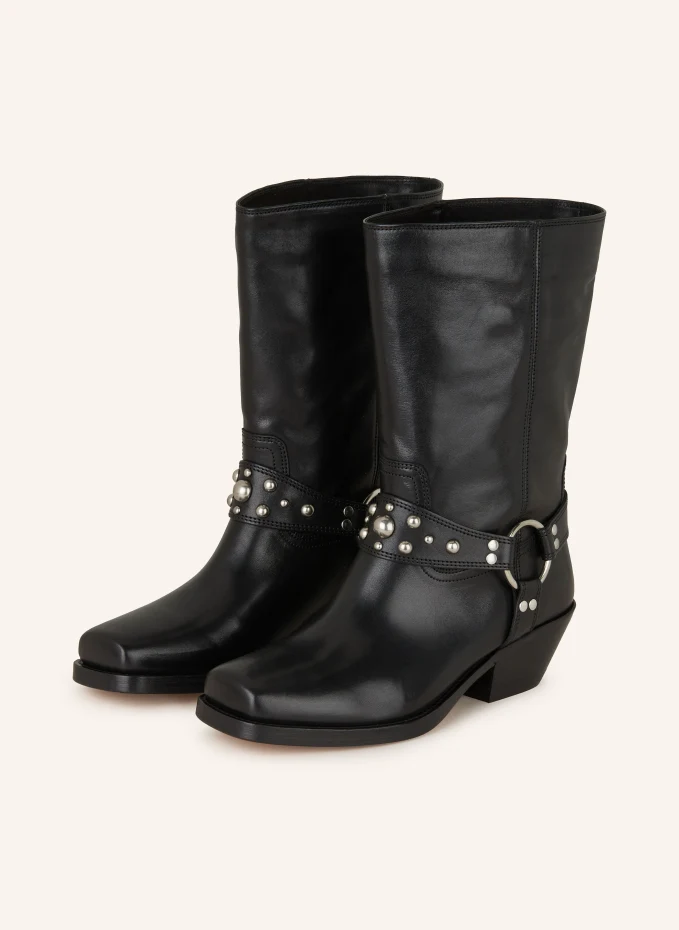 ISABEL MARANT Biker Boots ANTYA