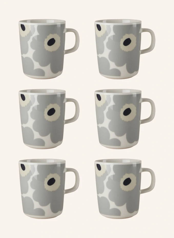 marimekko 6er-Set Tassen UNIKKO