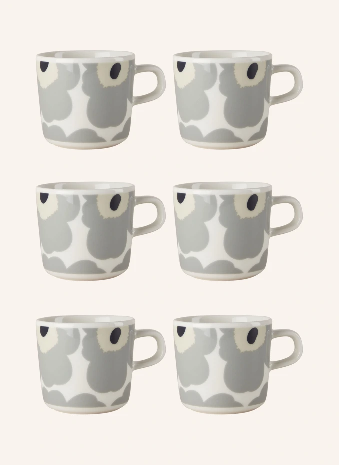 marimekko 6er-Set Tassen UNIKKO