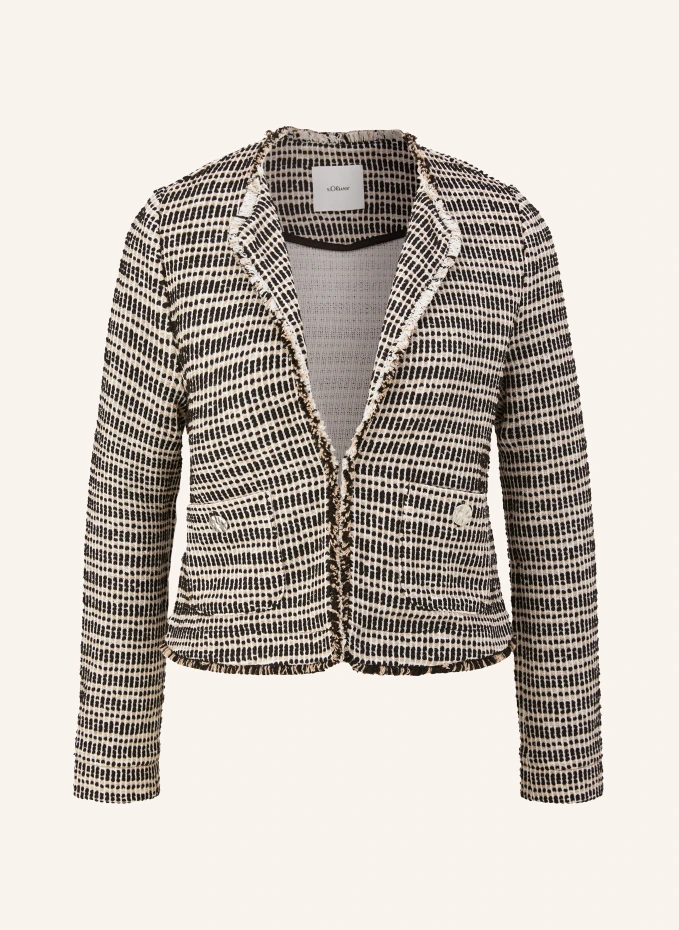 s.Oliver BLACK LABEL Bouclé-Jacke