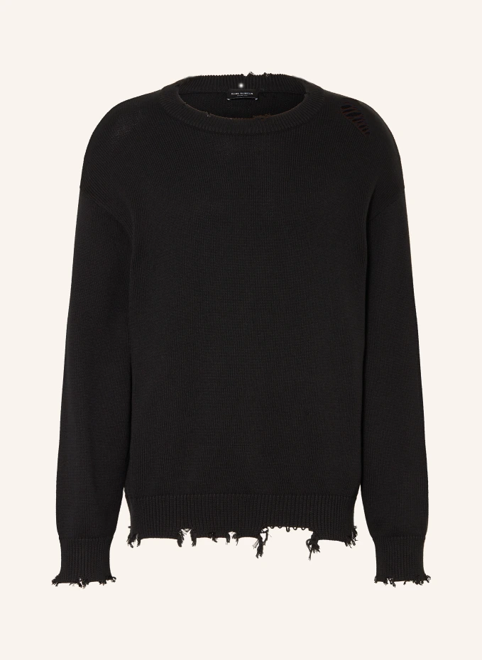 ELIAS RUMELIS Pullover JELDRIK im Destroyed-Look