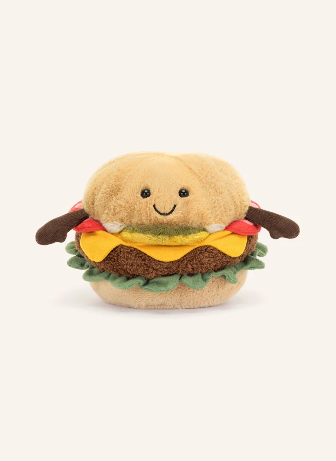 Jellycat Plüsch-Spielzeug AMUSEABLES BURGER