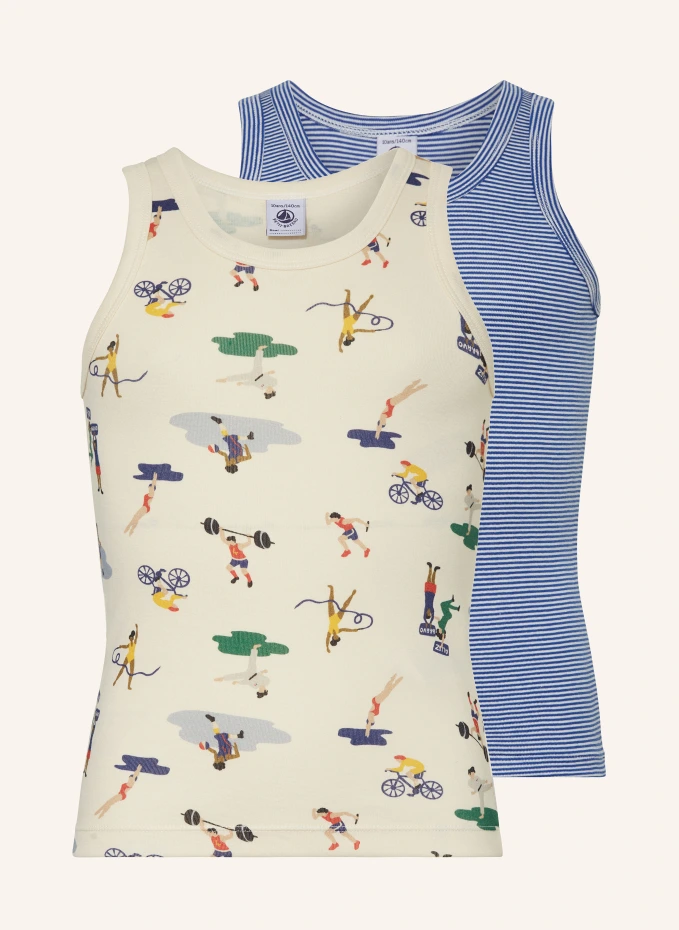 PETIT BATEAU 2er-Pack Unterhemden