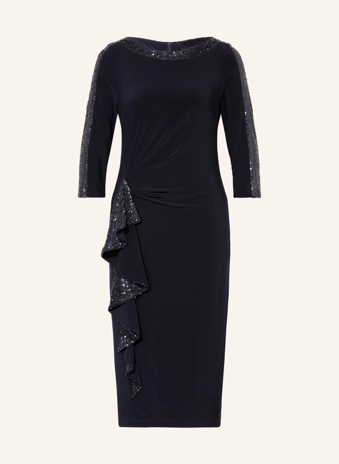 Joseph Ribkoff SIGNATURE Kleid mit 3/4-Arm und Pailletten