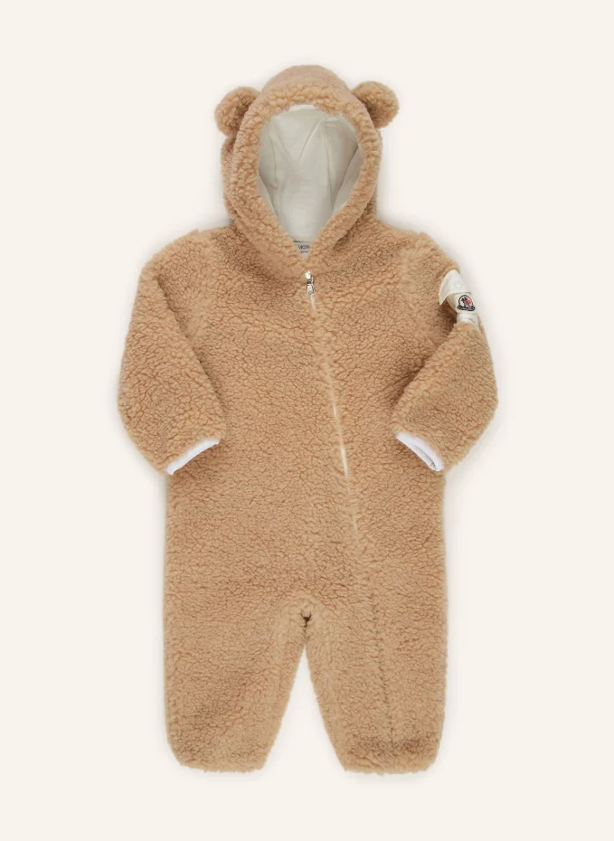 MONCLER enfant Teddyfell-Strampler