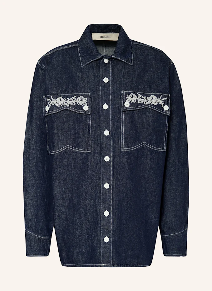 rough. Jeans-Overshirt