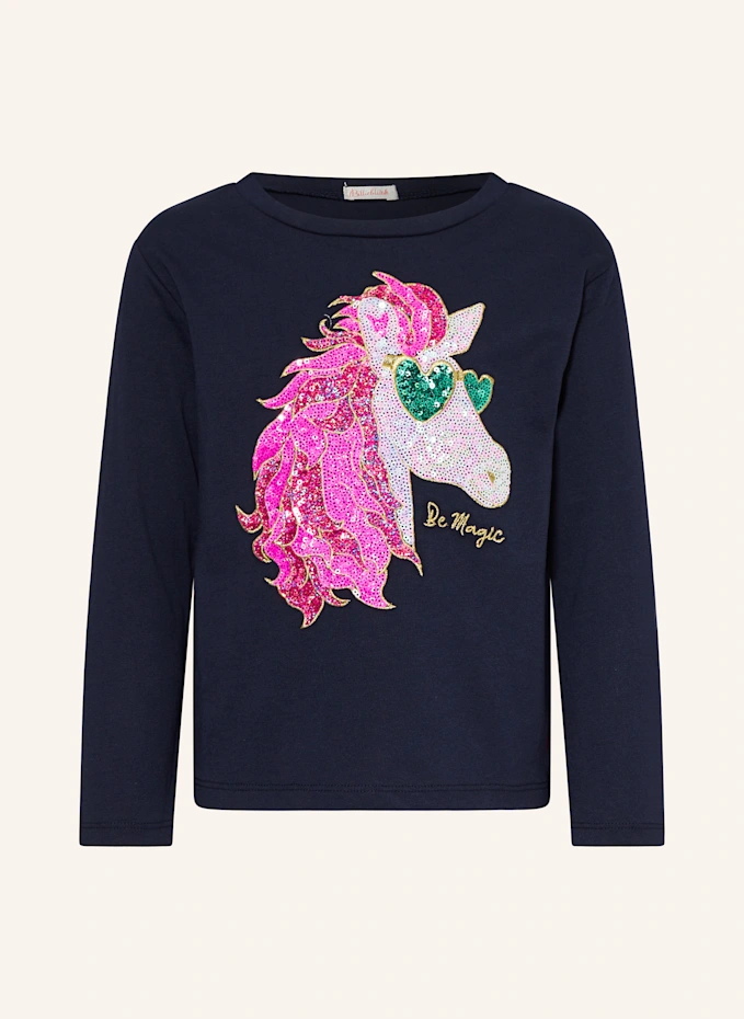 Billieblush Longsleeve mit Pailletten