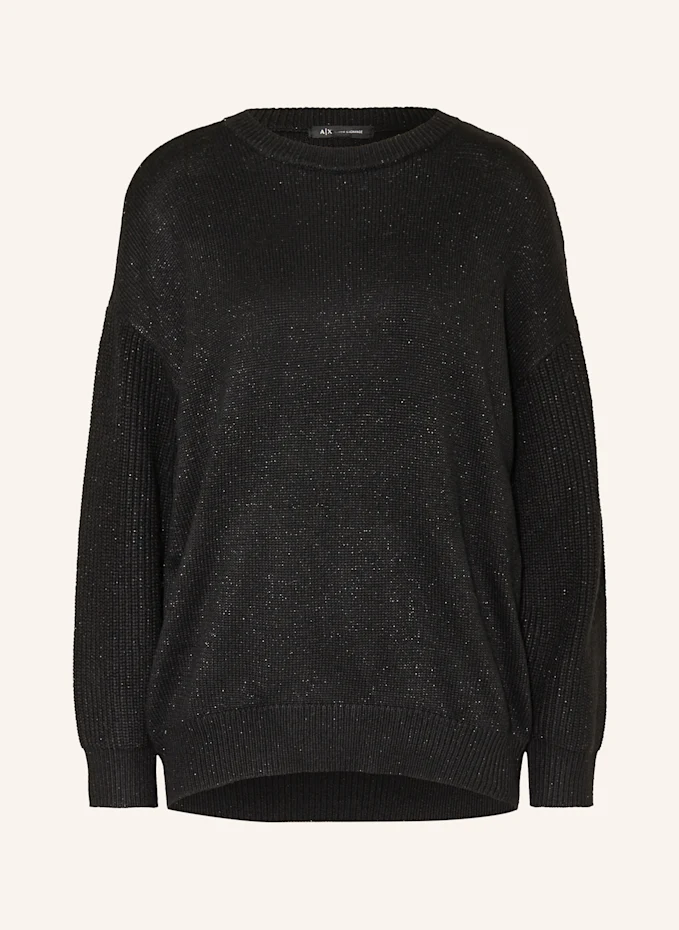 ARMANI EXCHANGE Pullover mit Glitzergarn