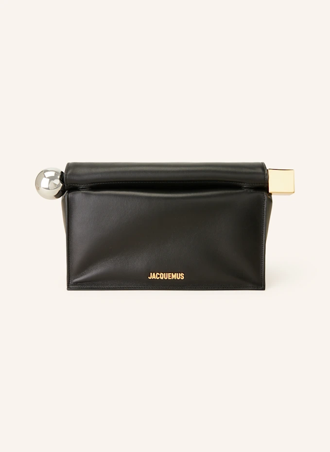 JACQUEMUS Clutch LA POCHETTE ROND CARRE