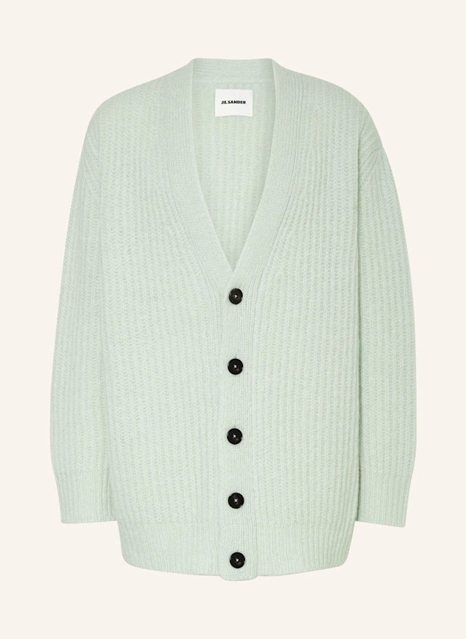 JIL SANDER Oversized-Strickjacke aus Mohair