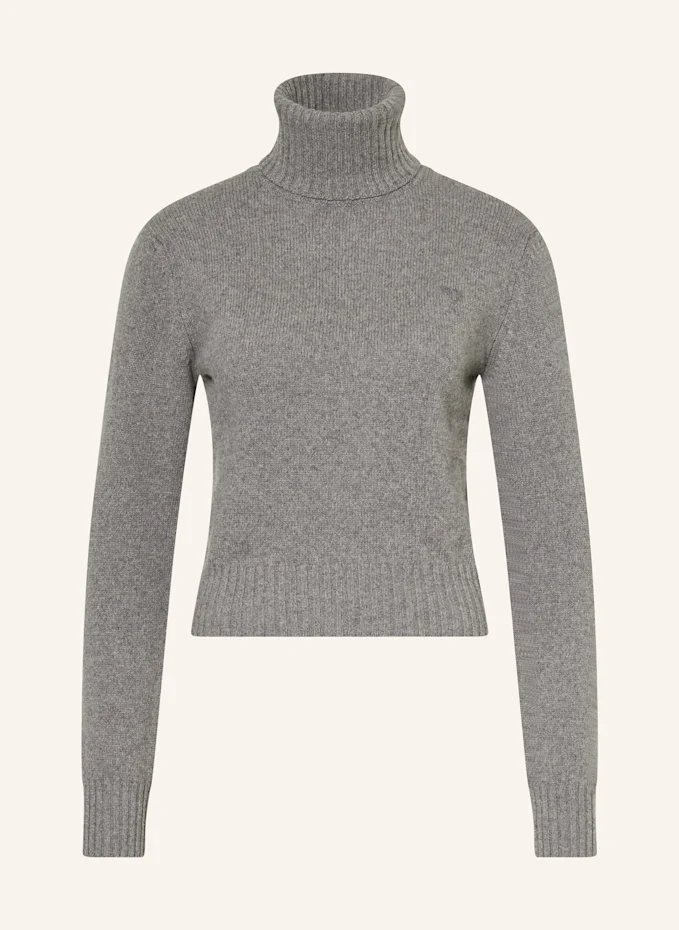 AMI PARIS Rollkragenpullover aus Cashmere