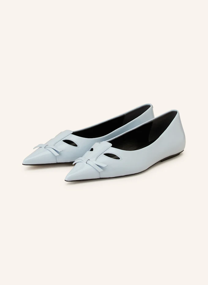 MARC JACOBS Lack-Ballerinas THE CAT mit Cut-outs