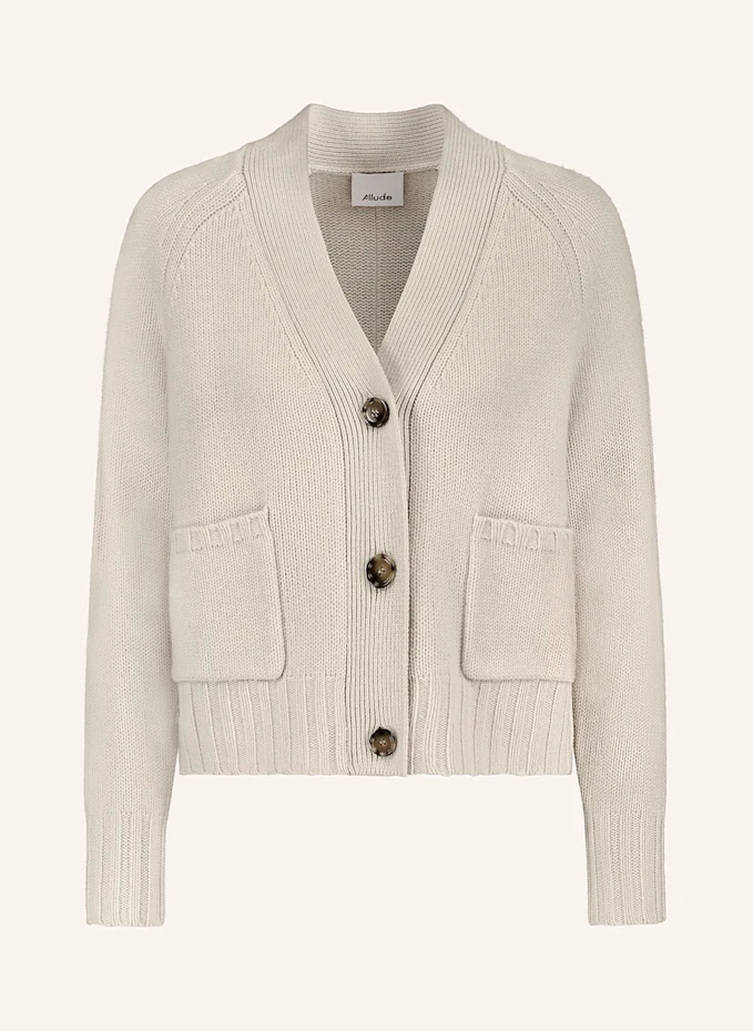 ALLUDE Strickjacke mit Cashmere