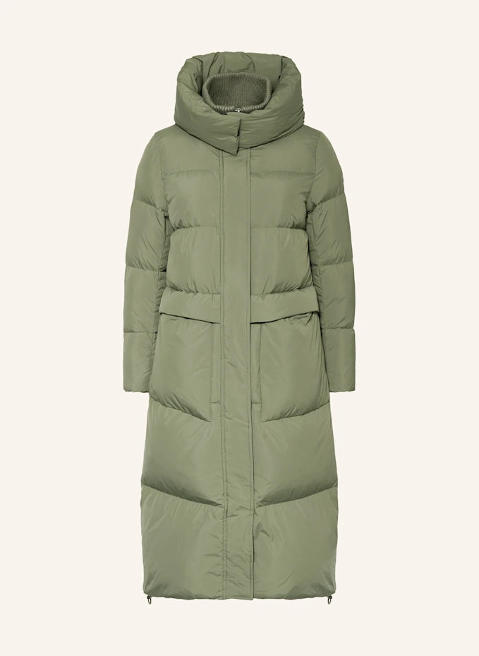 DUNO DUNO Daunenmantel FULLY mit abnehmbarer Kapuze Begrenztes