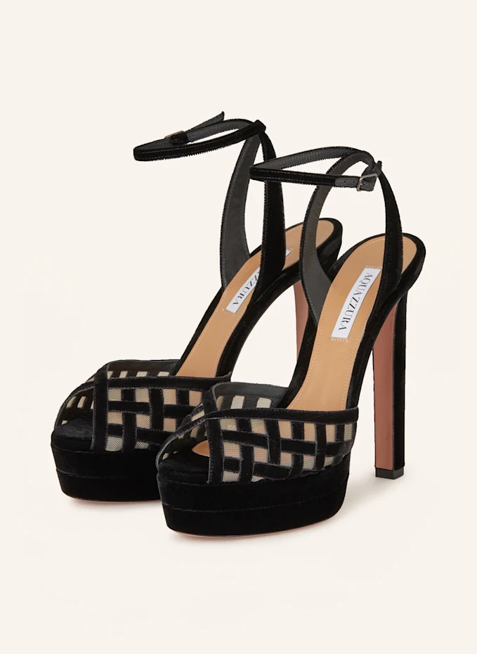 AQUAZZURA Plateau-Sandaletten ROMANCE