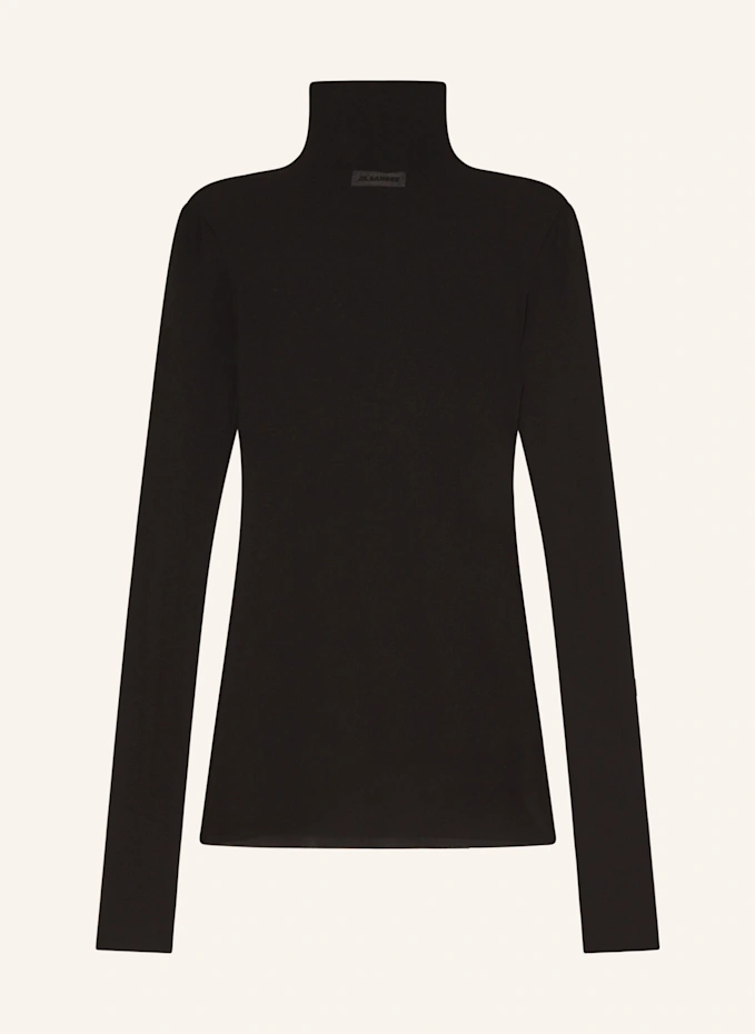 JIL SANDER Longsleeve aus Seide