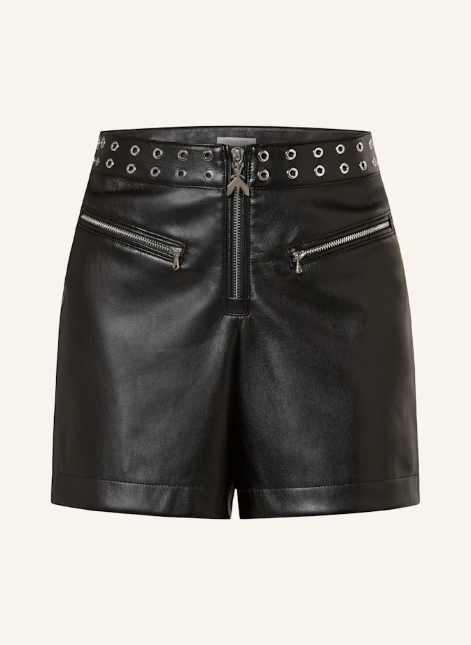 PATRIZIA PEPE Shorts in Lederoptik