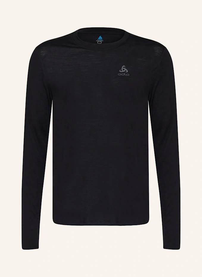 odlo Longsleeve MERINO 160 aus Merinowolle