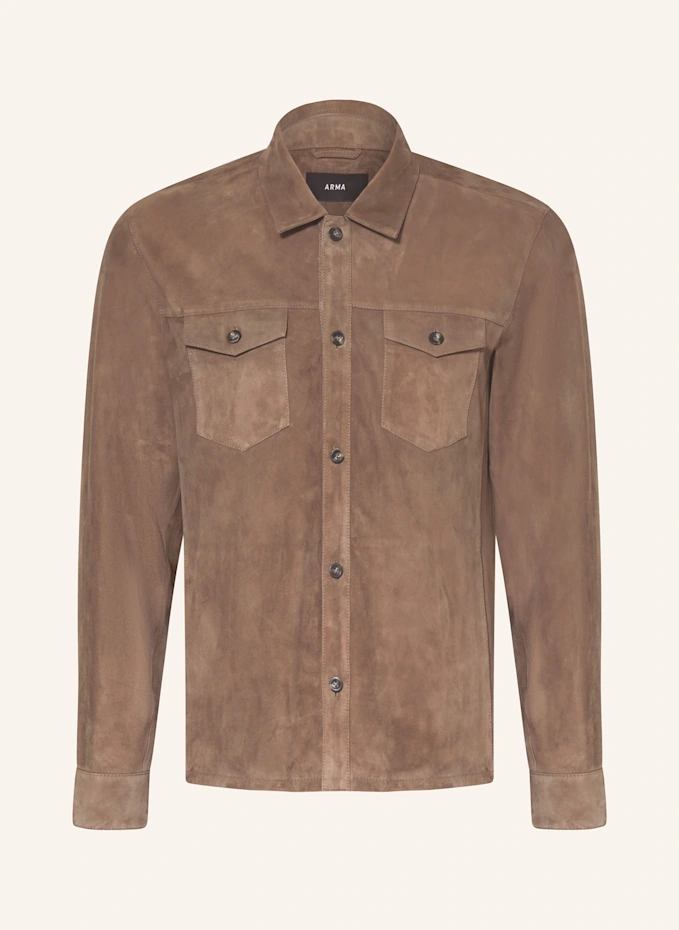 ARMA Leder-Overshirt DEX