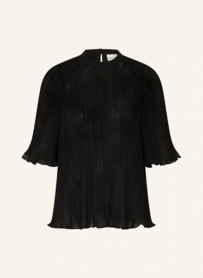 CLAUDIE PIERLOT Plisseebluse mit 3/4-Arm