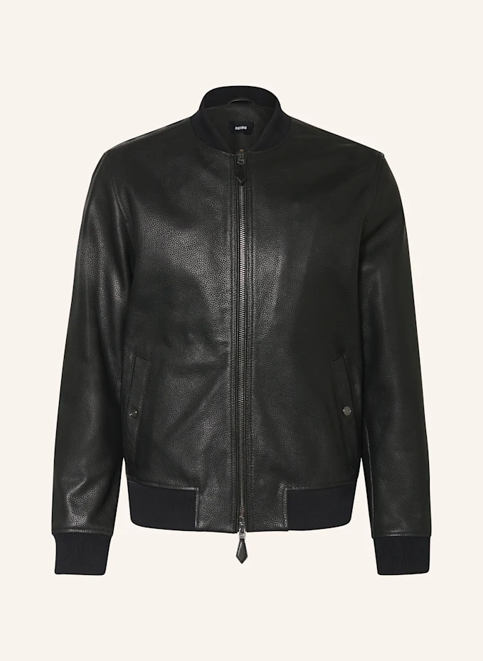 REISS Lederblouson CAST