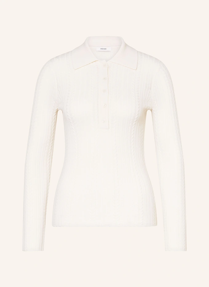 REISS Strick-Poloshirt JADE