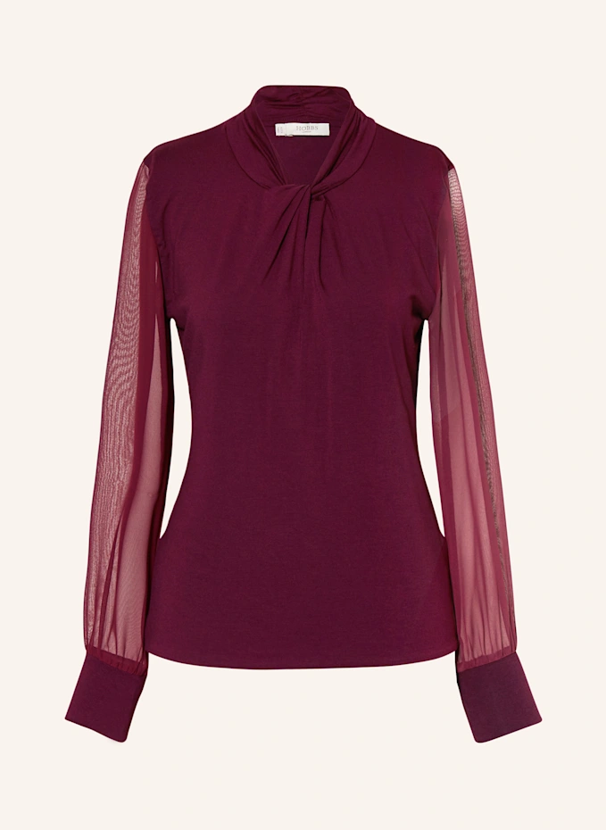 HOBBS Blusenshirt ASHLEY im Materialmix