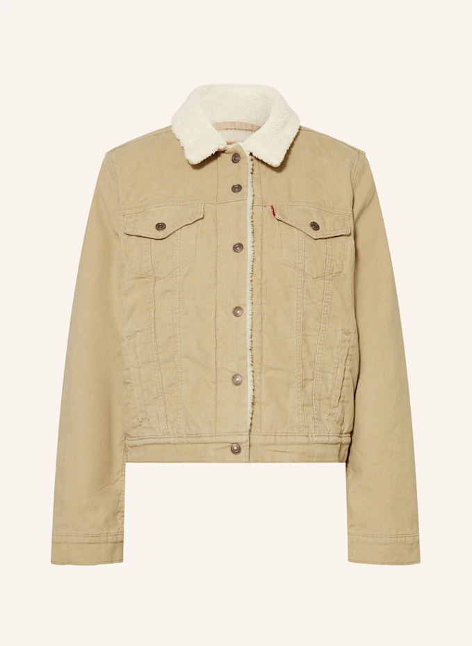 Levi&#39;s® Cordjacke mit Teddyfell