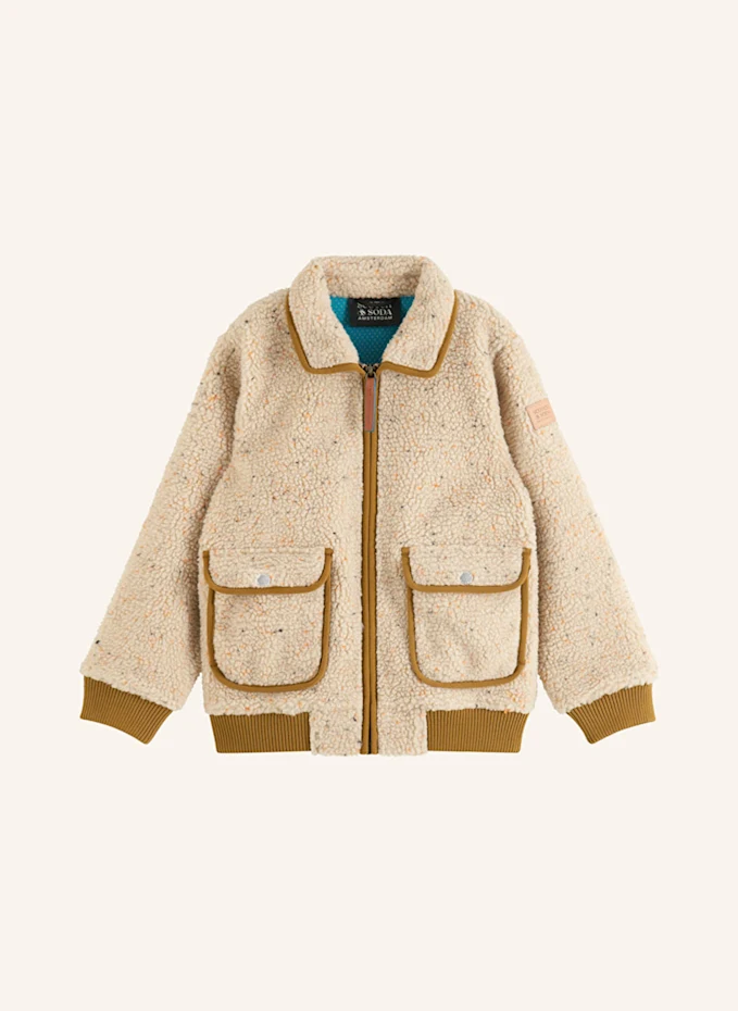 SCOTCH & SODA Teddyfell-Jacke