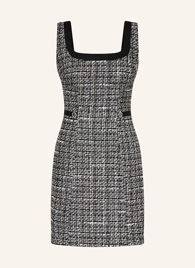 GUESS Tweed-Kleid YVONNE mit Glitzergarn