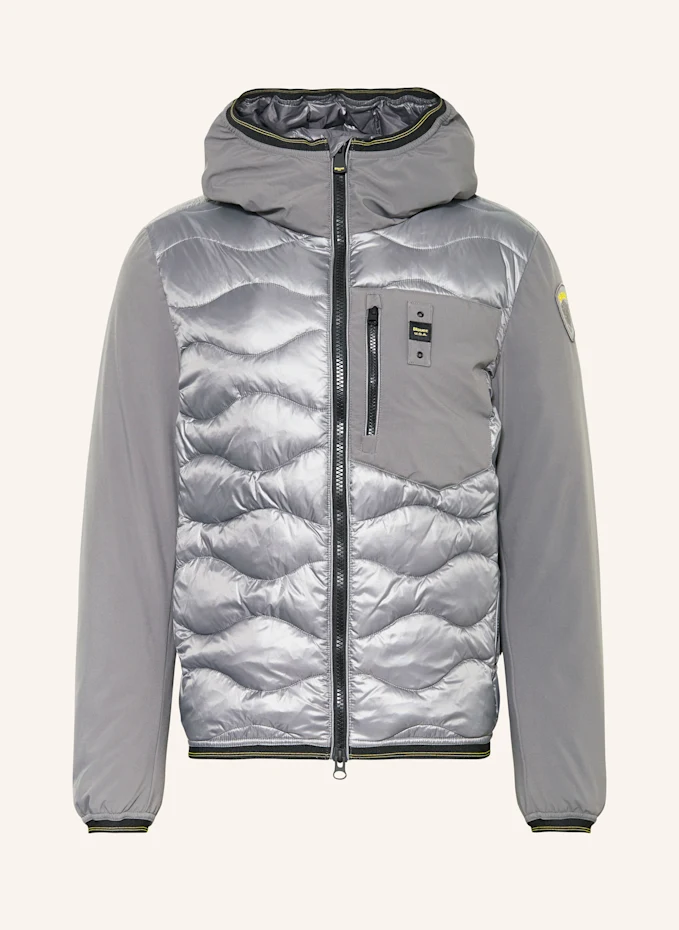 Blauer Lightweight-Daunenjacke