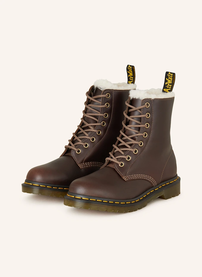 Dr. Martens Schnürboots 1460 mit Kunstfell