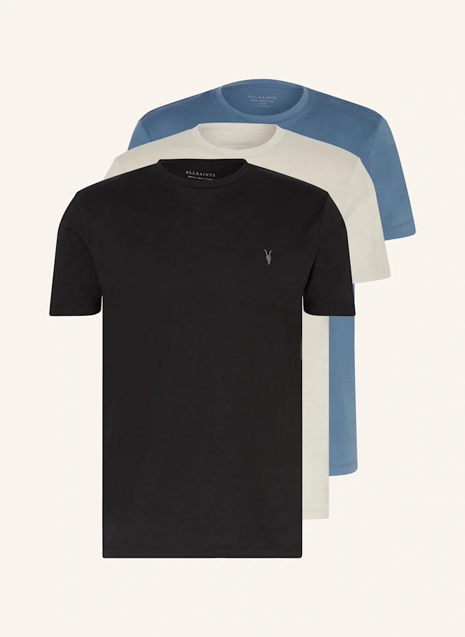 ALLSAINTS 3er-Pack T-Shirts BRACE SS