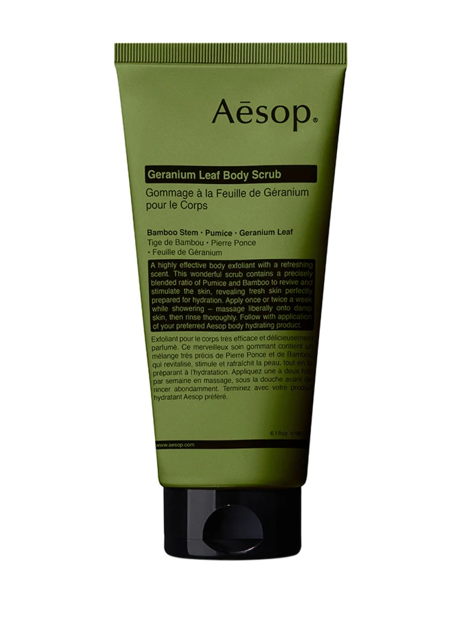 Aesop GERANIUM LEAF BODY SCRUB