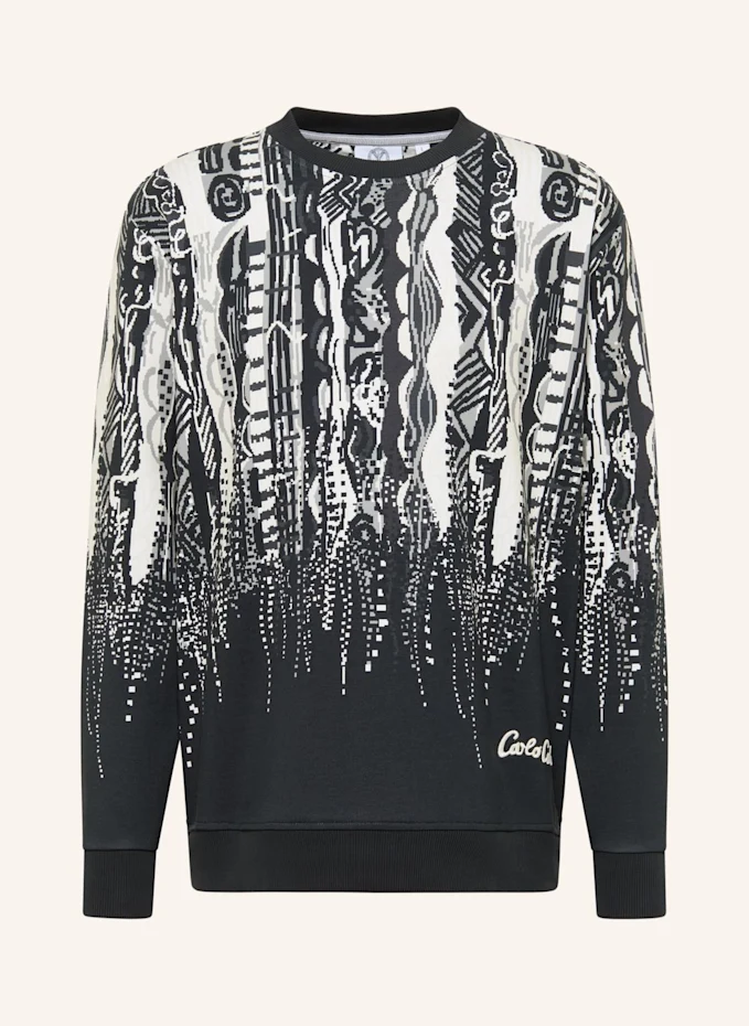 CARLO COLUCCI Sweatshirt "Knit Pixel" DI SPIGNO